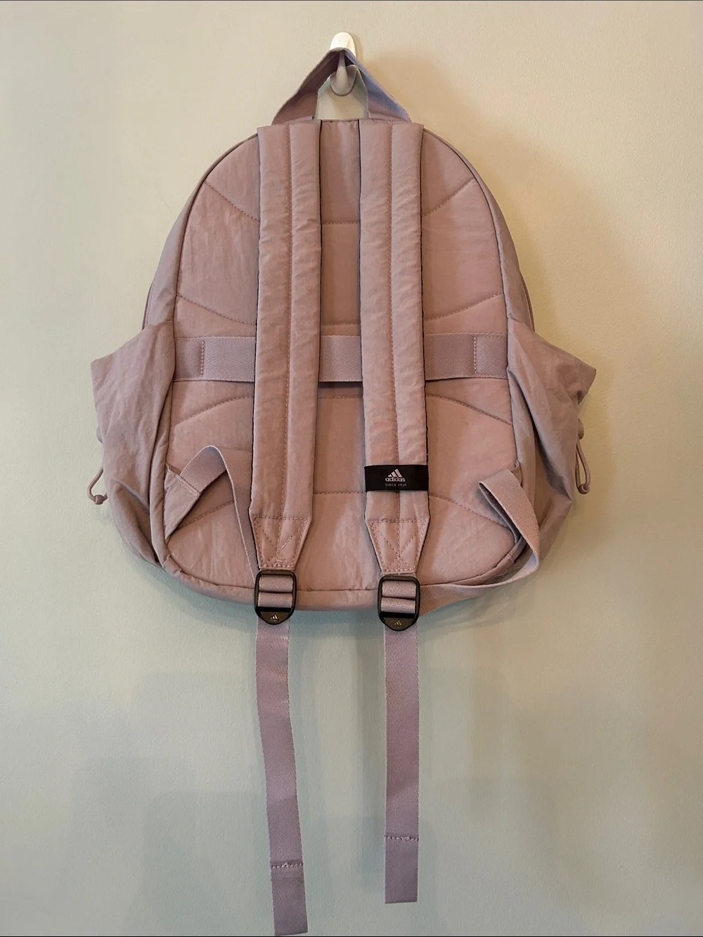 Adidas Backpack, Lilac, Laptop Slot, Pockets - Picture 3 of 9